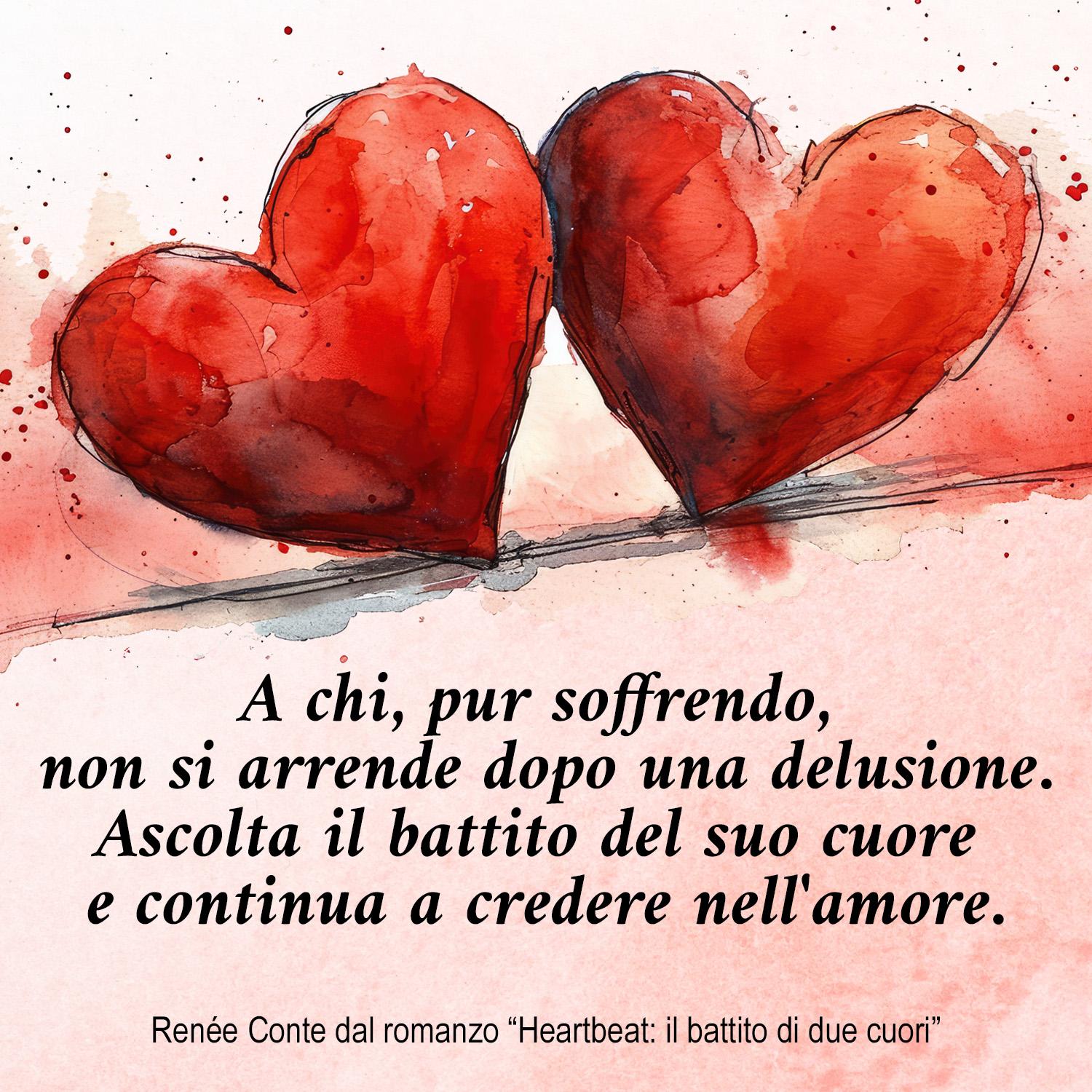 Renée Conte dal romanzo Heartbeat: il battito di due cuori