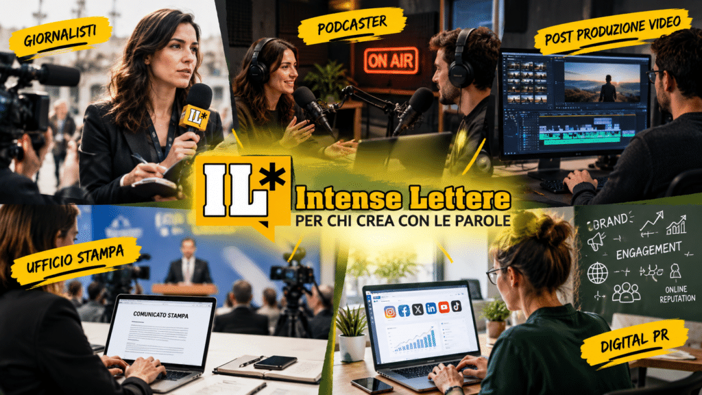 Intenselettere.it network professionisti promozione libraria
